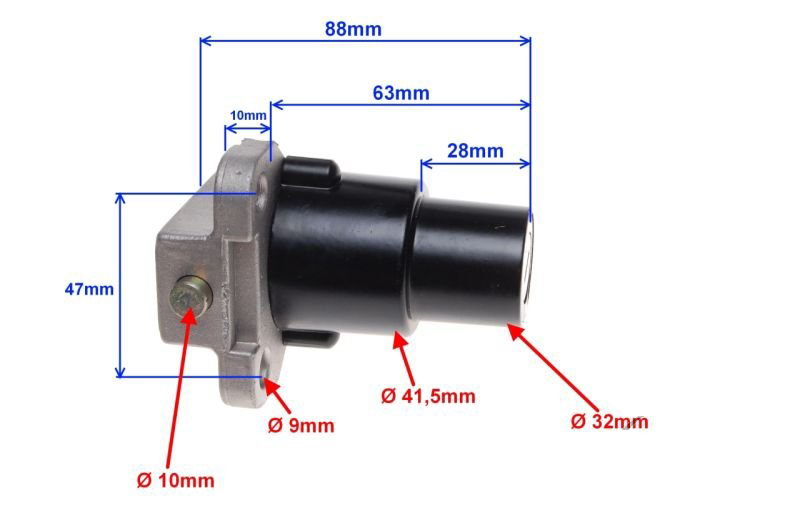 Stacyjka z zestawem zamków - motorowery typu street