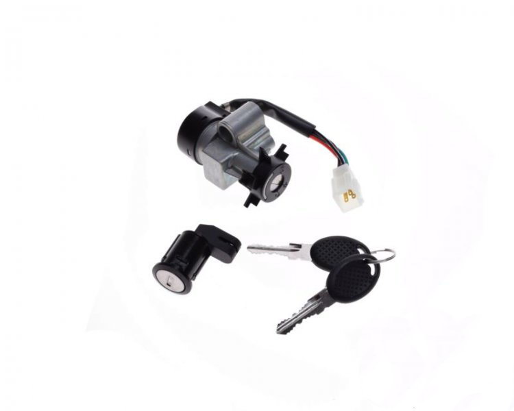 Stacyjka z zestawem zamków - Peugeot Speedfight II AC/LC