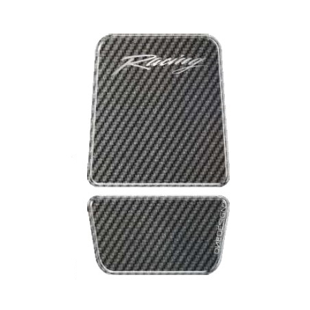 Tankpad carbon Racing mini 79x134mm
