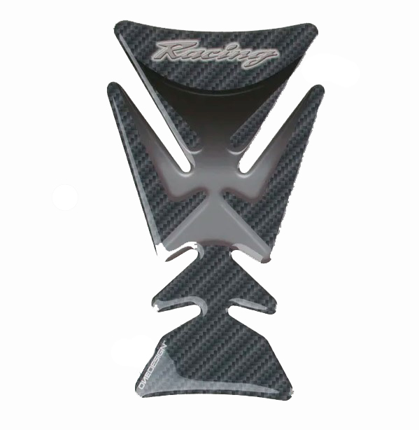 Tankpad carbon-szary Racing 120x140mm