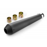 Tłumik motocyklowy Megatone czarny matowy 44cm CHOPPER 