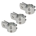 Uchwyt mocowania podnóżka lampy 38mm chrom - obejma