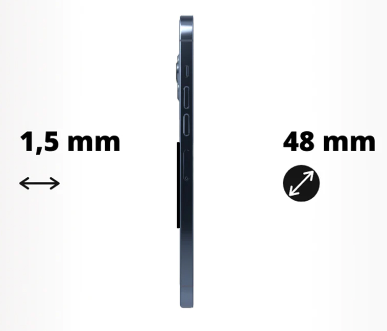 Magnetyczna płytka przylepiec do telefonu Shapeheart