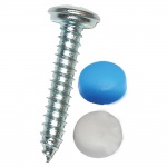 Wkręty montażowe 5,6x19 do tablicy rejestracyjnej (4 szt.)