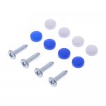 Wkręty montażowe 4,8x19 do tablicy rejestracyjnej (4 szt.)