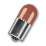 Żarówka 12V 10W BAU15s mini bańka pomarańczowa