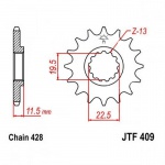 Zębatka przednia F409-16, 16 zębów, rozmiar 428