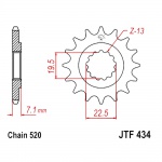 Zębatka przednia F434-15, 15 zębów, rozmiar 520
