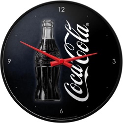  Zegar Ścienny Coca Cola - Czarny