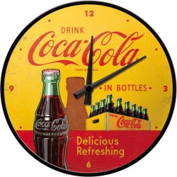  Zegar Ścienny Coca-Cola - In Bottles