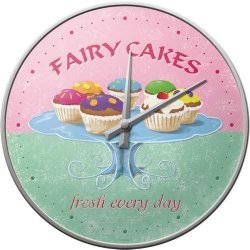  Zegar Ścienny Fairy Cakes