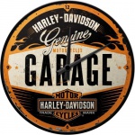Zegar Ścienny Harley Davidson Garage