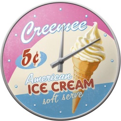  Zegar Ścienny Ice Cream