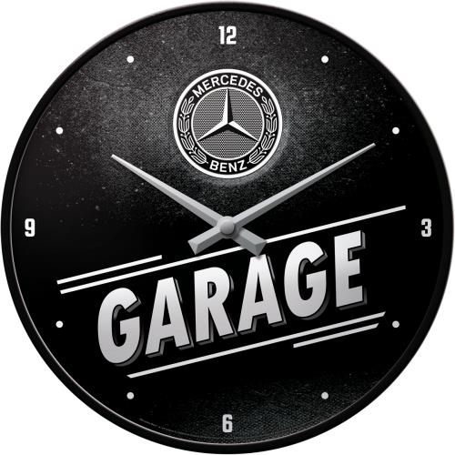 Zegar Ścienny Mercedes-Benz Garage