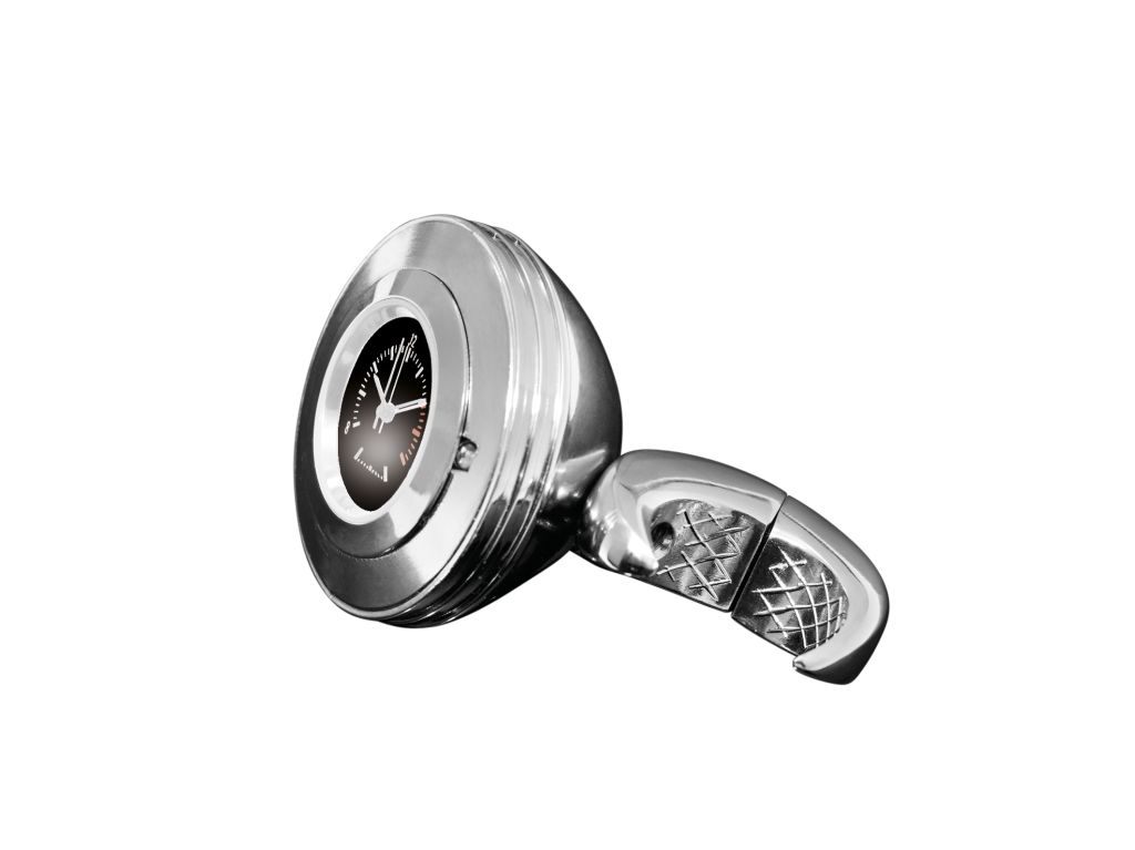 Zegarek motocyklowy na kierownicę 25,4/32mm chrom