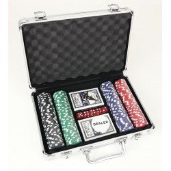  Zestaw do pokera 200 żetonów + walizka